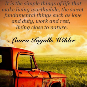 Love Laura Ingalls Wilder