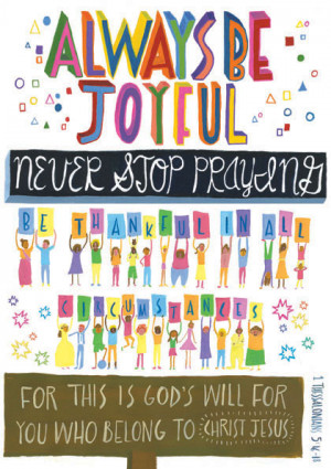 An illustrated Bible verse I produced for Burst magazine.