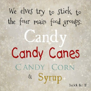 Food Groups Buddy The Elf Expression