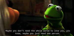 The Muppet Show Quote (About gif, love, loyal, marry, one person ...