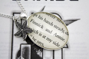 Hunger Games 'Finnick & Annie' Quote by PrettyLittleCharmsUK, $21.00