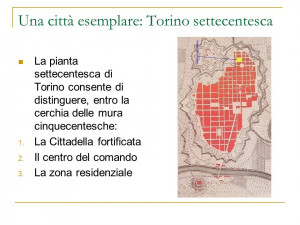 Una città esemplare: Torino settecentesca La pianta settecentesca di ...