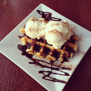 ... hungry Ice-Cream Icecream waffles sweets waffle luxe melted chocolate
