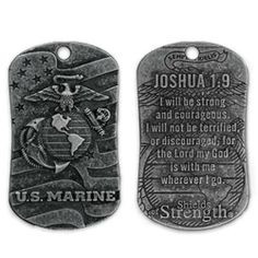 Sided, Dog Tags and Emblems with Bible Verses or Inspirational Quotes ...