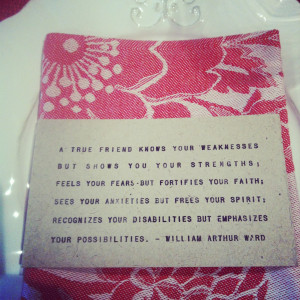 Lavender, raspberry and chocolate macaroons were served in girly ...