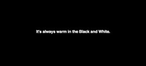harold pinter quotes it s always warm in the black and white