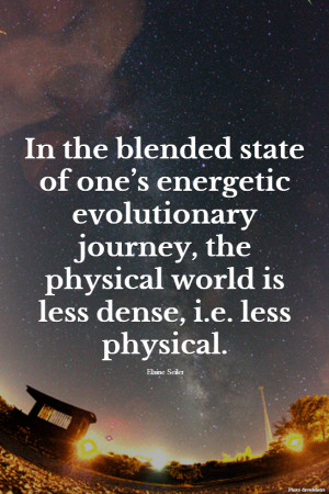 evolutionary state quote by Elaine