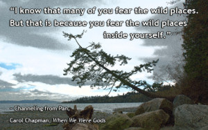 It was from Pan, Lord of the Wilderness. He had many things to say ...