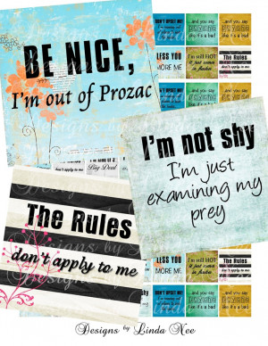 NEW- Say it Like it is 2 (.75 x .83 scrabble) Sassy Quotes Images Buy ...