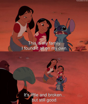 Lilo and Stitch quotes. ;__; - Asianfanfics.com