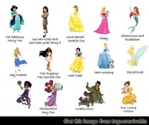Disney Princesses Facebook Tag Picture