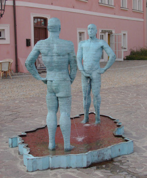 Peeing Guys by D. Cerny (Prague, Czech Rep.)