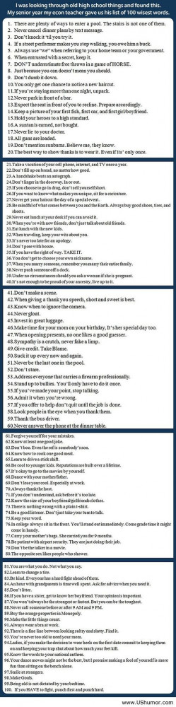100 wise words awesome US Humor - Funny pictures, Quotes, Pics, Photos ...