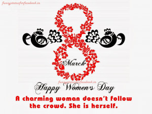 Happy International Women's Day Quotes Wishes with Greetin Card Images