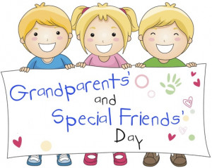 Grandparents & Special Friends Day, Tues., Nov. 20, 8:40-11:10 AM