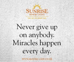 Sunrise Quotes: Never give up on anybody... #sunrisequotes