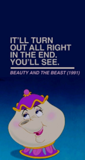 Beauty and the beast...it's okay in the end. ♥