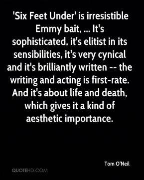 Tom O'Neil - 'Six Feet Under' is irresistible Emmy bait, ... It's ...