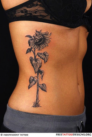 sunflower-tattoo-withering
