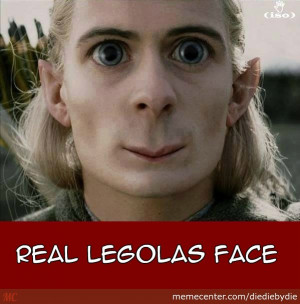 Legolas Funny Face