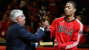 ... too fast too good derrick rose won the nba mvp most valuable player