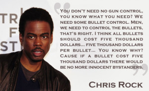 Chris Rock on Gun Control (VIDEO)