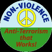 peace sign nonviolence anti terrorism that works button button peace