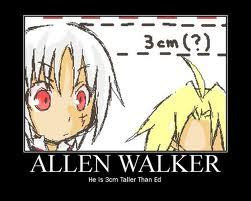 allen's taller than some1! - d-grey-man Photo