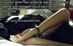 Quotes about walking is better than sleeping and ...