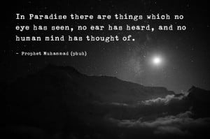 Prophet Muhammad Quote: In Paradise… - Islamic Quotes | IslamicArtDB ...