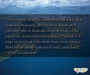 The irony is that this industry took