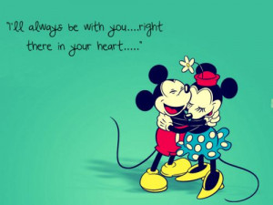 my love for him...we will be together again. Heart, Mickey Mouse ...