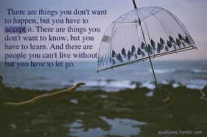 ayuliyana:You just have to let go…