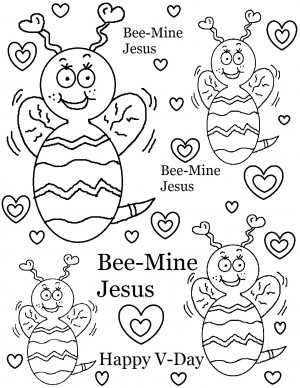 -bee-mine-jesus-valentine-coloring-pages-amazing-printable-valentine ...