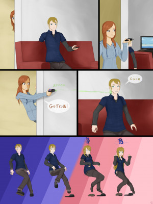 Commission - Sister Complex 1/3 by MentalCrash