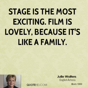 Julie Walters Family Quotes