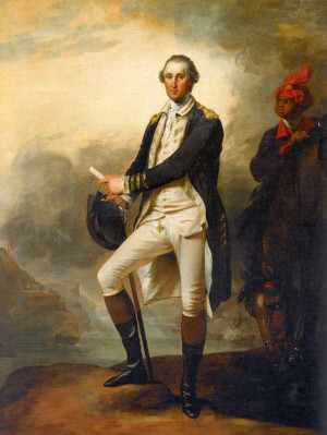 John Trumbull, Early Colonial American painter painted 