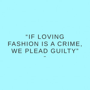 Happy Friday! #Fashion is a #Crime we like ;-)