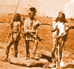 Apache hunting party.