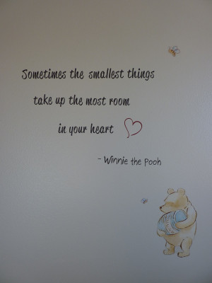 Silhouette Cameo: Vinyl wall quote for the nursery