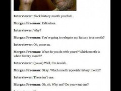 Morgan Freeman Black History Month
