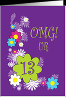 13th Birthday Cards