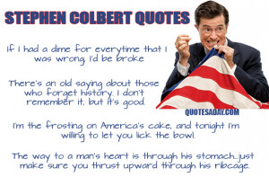 funny quotes stephen colbert