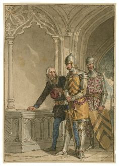 John Augustus Atkinson. King Henry IV, part I, act III, scene 1 ...