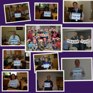 ... You For Your Hard Work And Dedication Thank you classifed employees