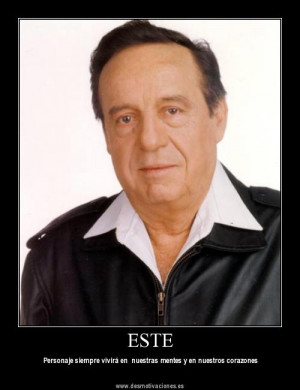 chespirito is a mexican screenwriter actor comedian film director