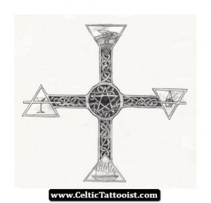 Druid Celtic Tattoo Symbol