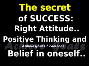 Quotes On Success And Attitude