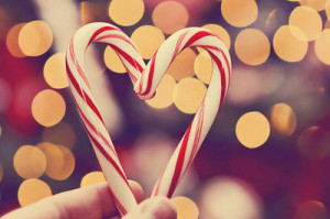 candycane, christmas, heart, photography