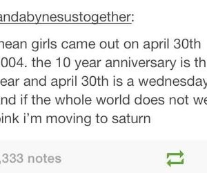 OMG!! I LOVE MEAN GIRLS! I am going to wear pink!!